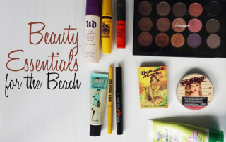 beauty essentials for the beach