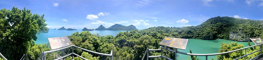 blue lagoon, Angthong national park, Gulf of Thailand