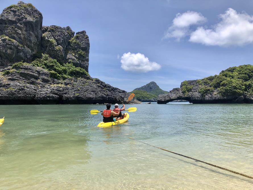 Kayaking Gulf of Thailand